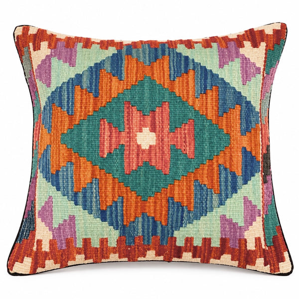 Handmade Chobi Design Kilim Cushion Cover 45 cm x 45 cm AF#128