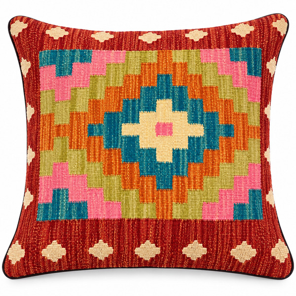 Handmade Chobi Cushion Cover 50 CM X 50 CM  AF# 306