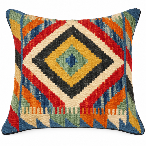 Handmade Chobi Cushion Cover 50 CM X 50 CM  AF#323