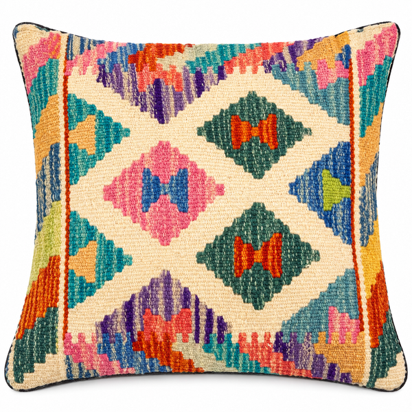 Handmade Chobi Cushion Cover 45 CM X 45 CM  AF#325