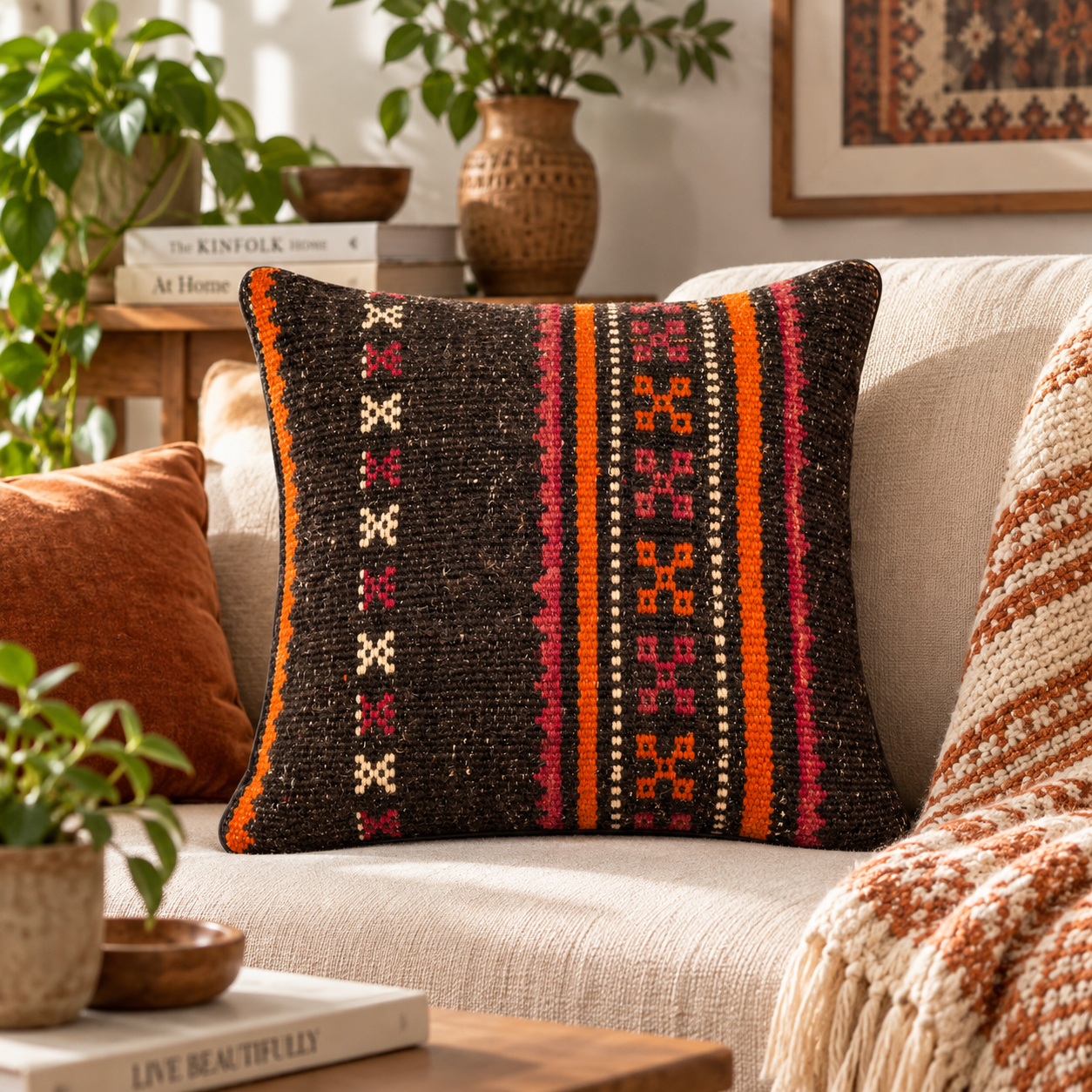 Handmade Traditional Cushion Cover 40 cm X 40 cm AF#380