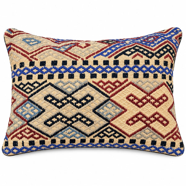 Handmade Kuchi Design Cushion Cover 30 CM X 50 CM AF#664
