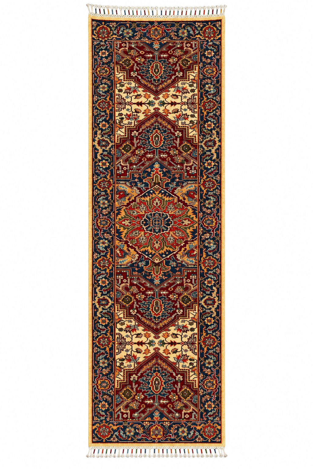 Handmade Afghan Chobi Hallway Runner Rug 300 CM x 85 CM KS#6005