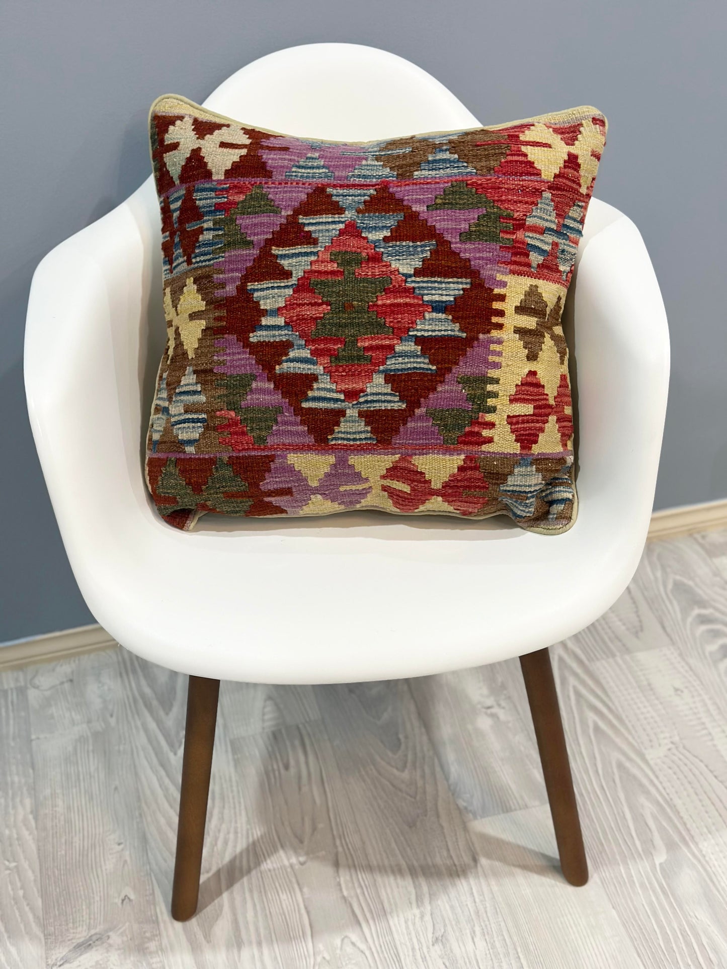 Chobi  Kilim Cushion Cover | 45 CM x 45 CM  AF#05