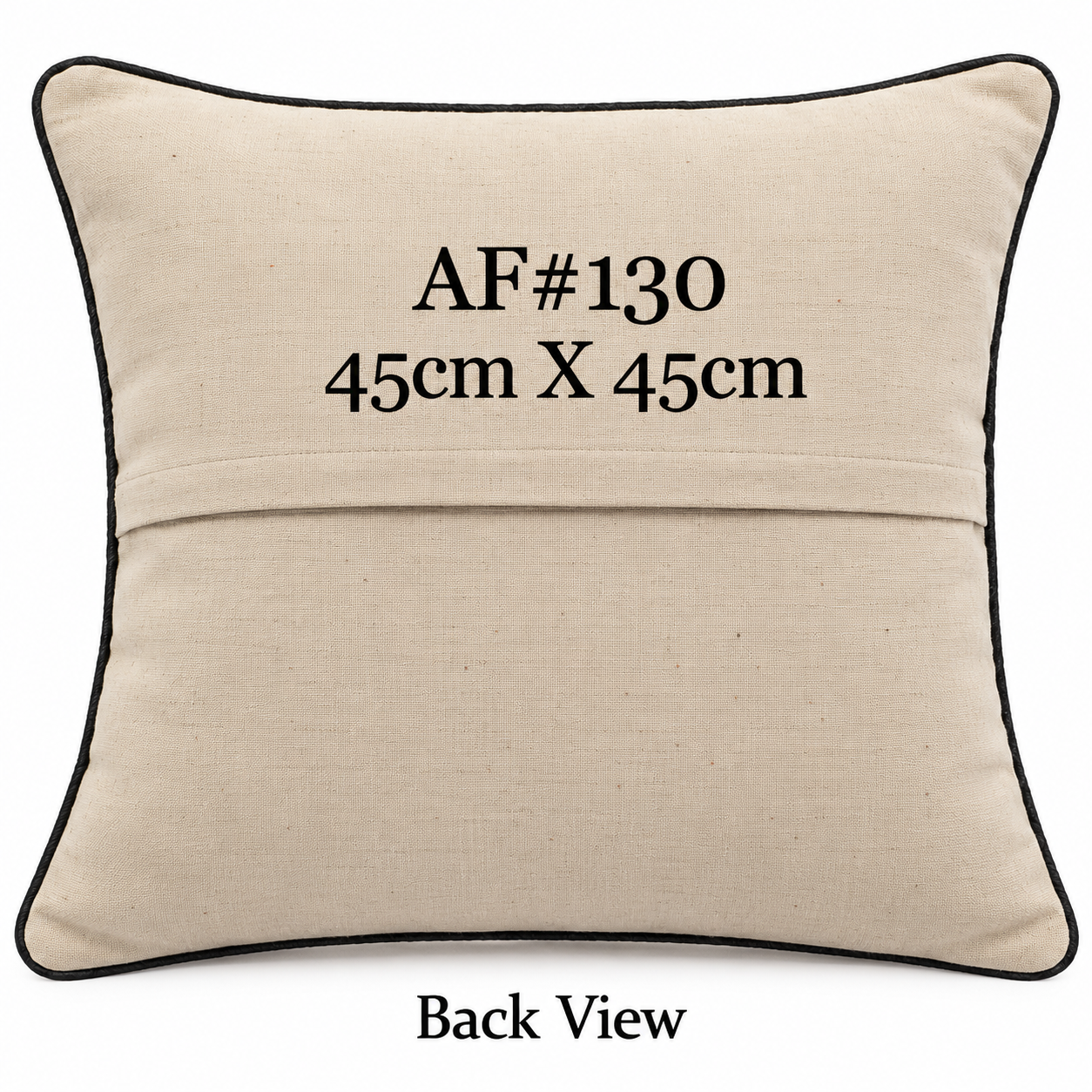 Handmade Kuchi Design Design Cushion 45 cm x 45 cm AF#130