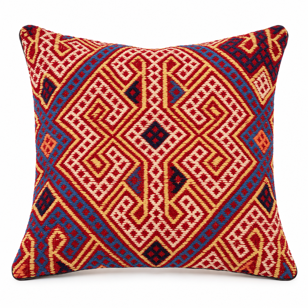 Handmade Kuchi Design Cushion Cover 45cm X 45cm AF#122