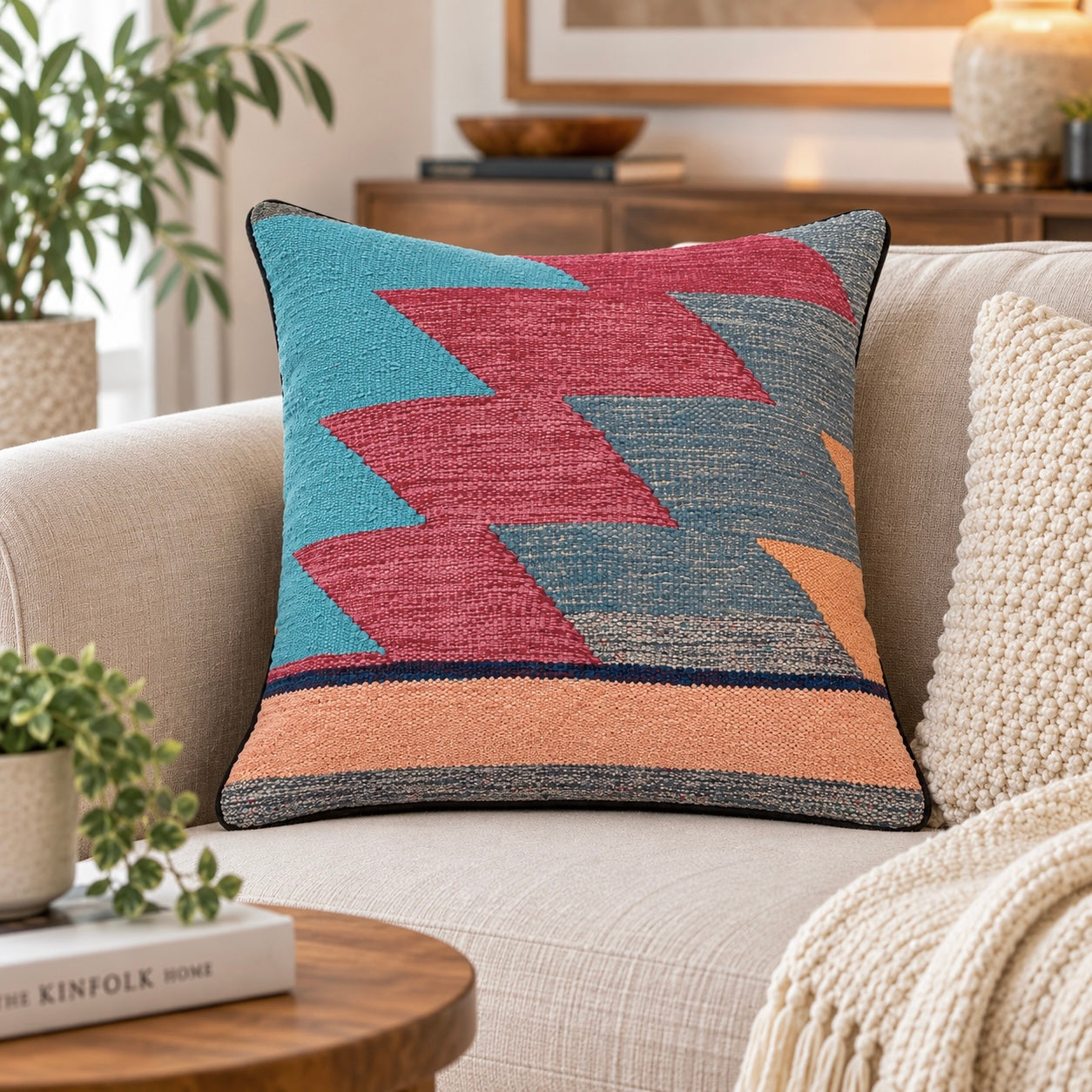 Handmade Traditional Cushion Cover 40cm x 40cm AF#618