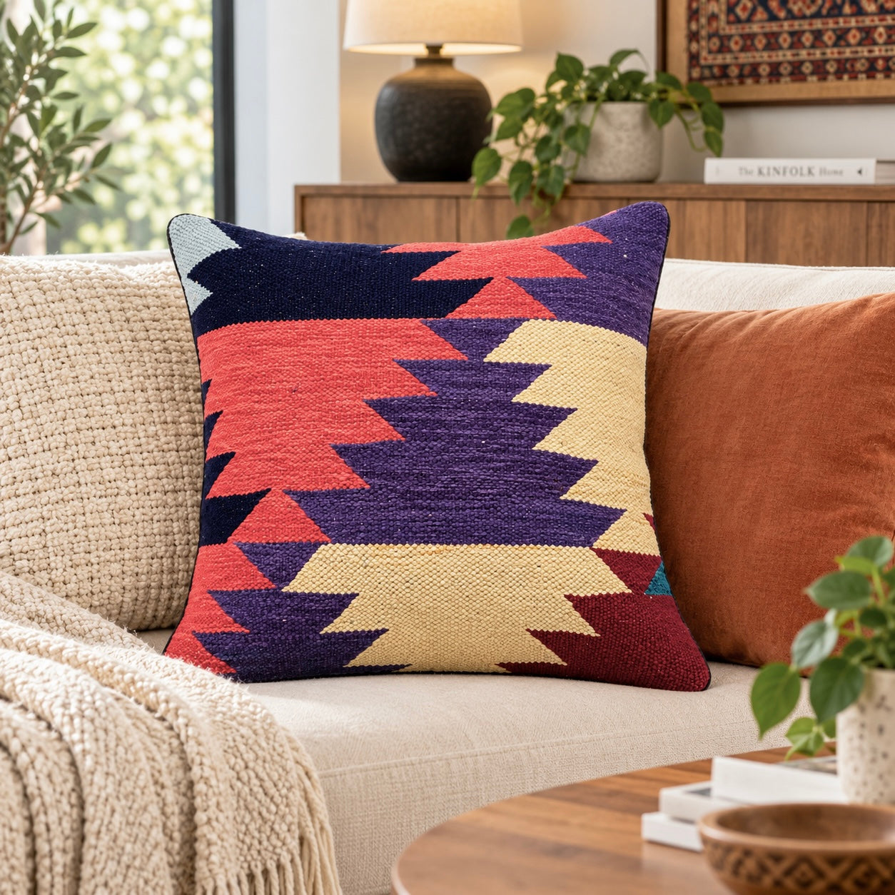 Handmade Traditional Cushion Cover 40cm x 40cm AF#653