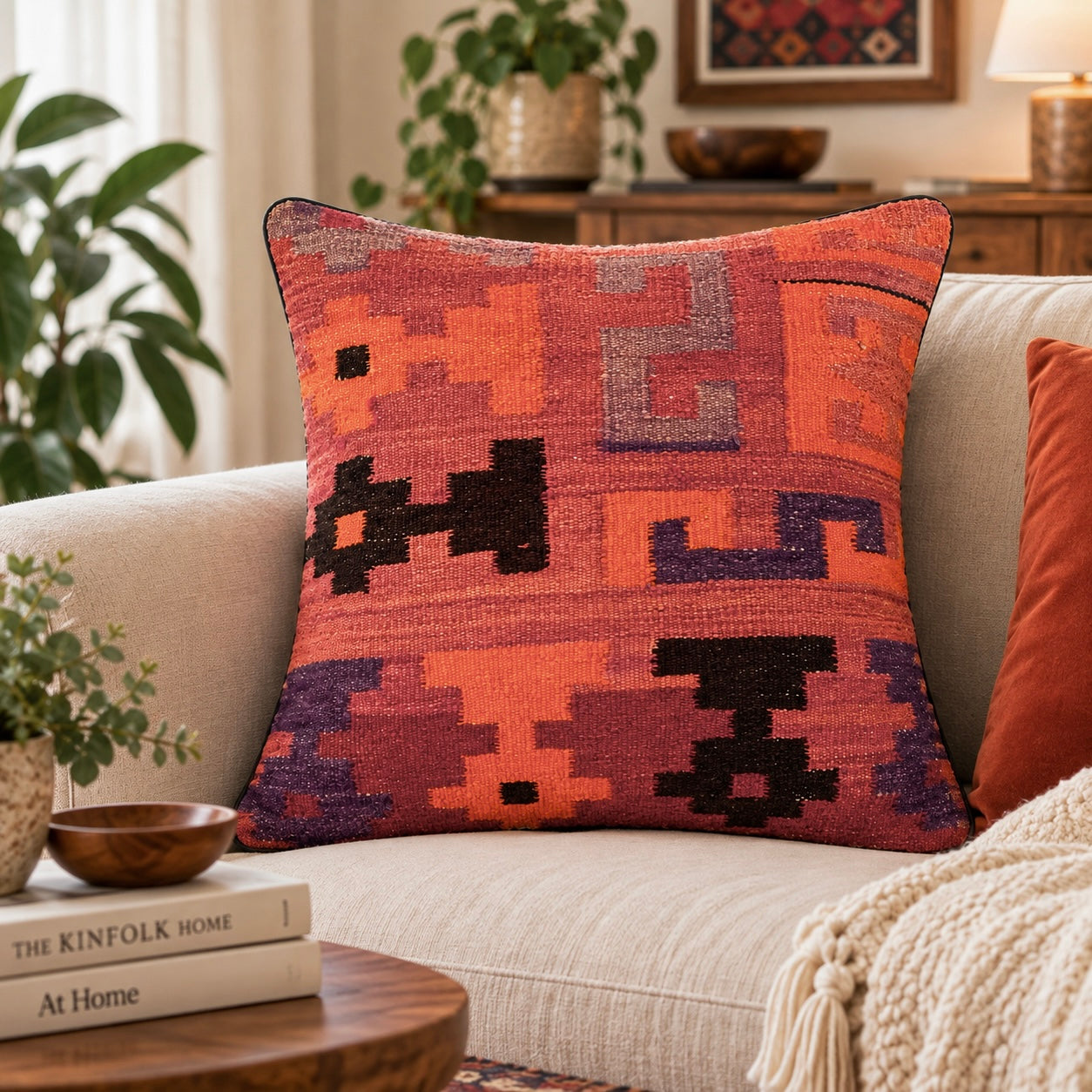 Handmade Traditional Cushion Cover 40cm x 40cm AF#629