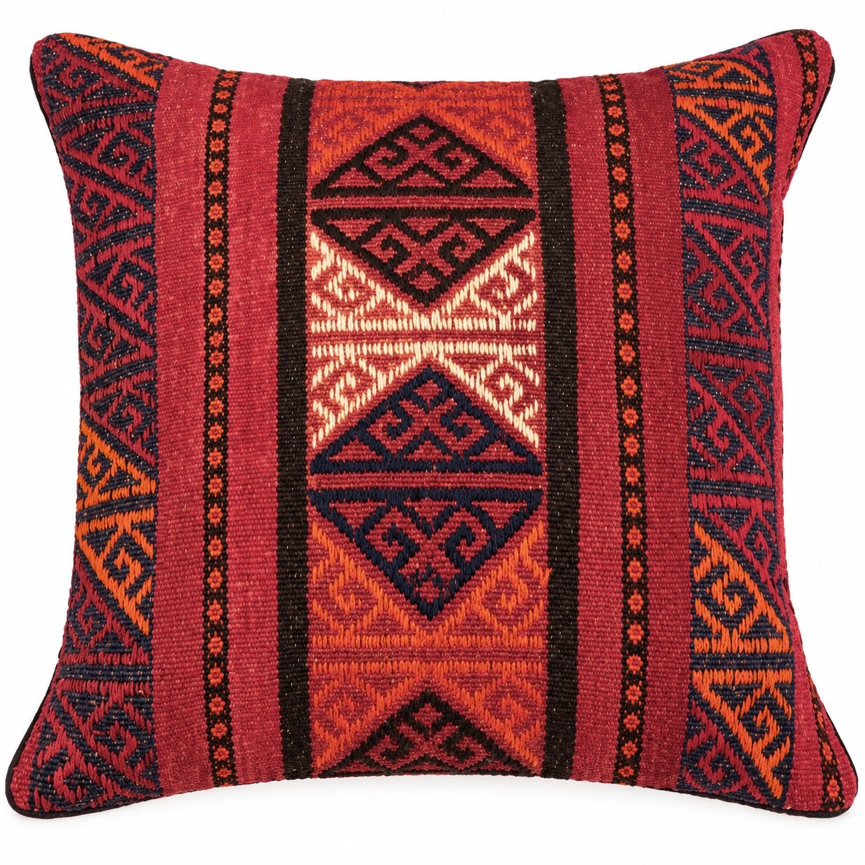 Handmade Traditional Design Afghan Cushion 45 cm x 45 cm  AF#133