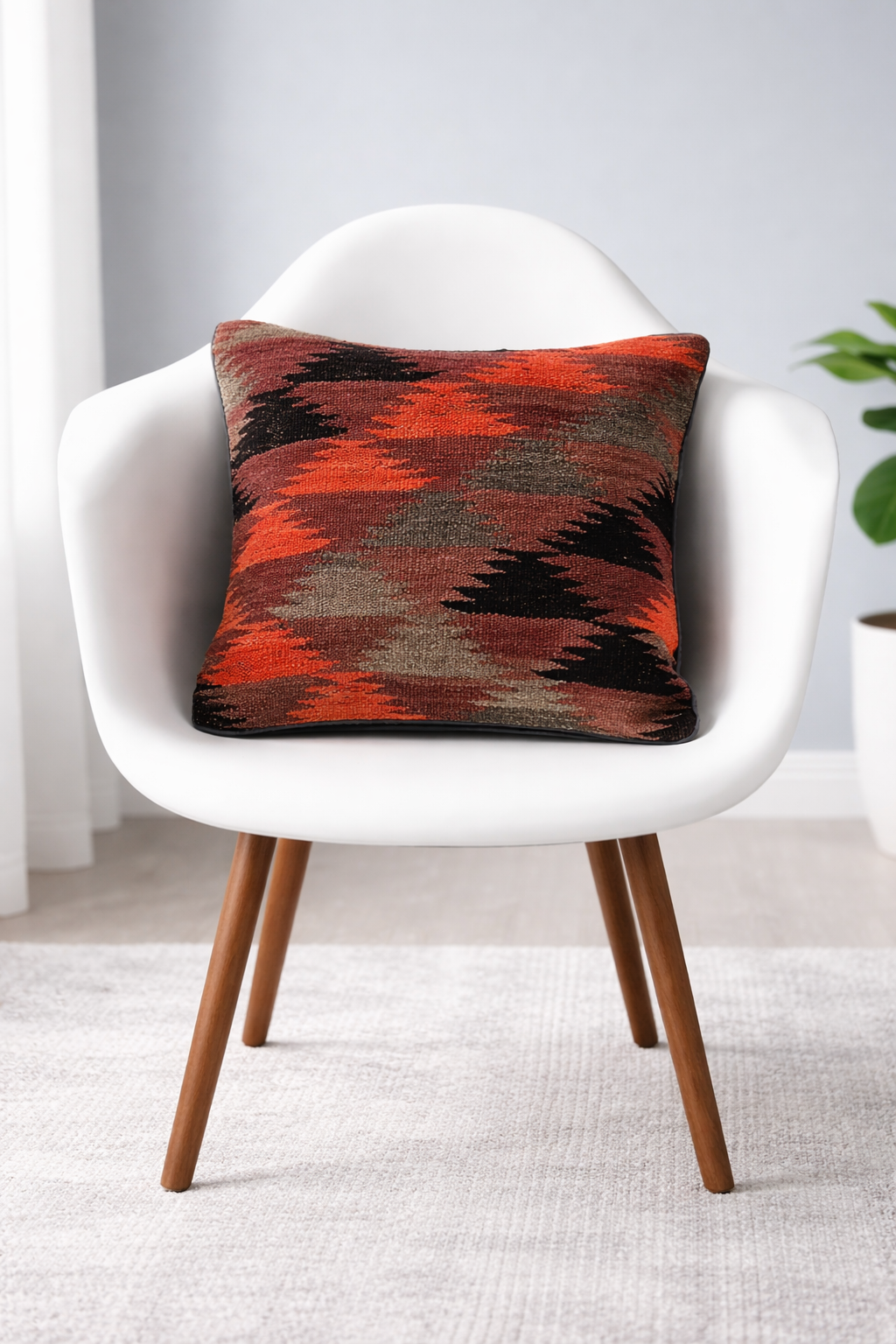 Handmade Traditional Design Cushion Cover 45 CM x 45 CM AF#16