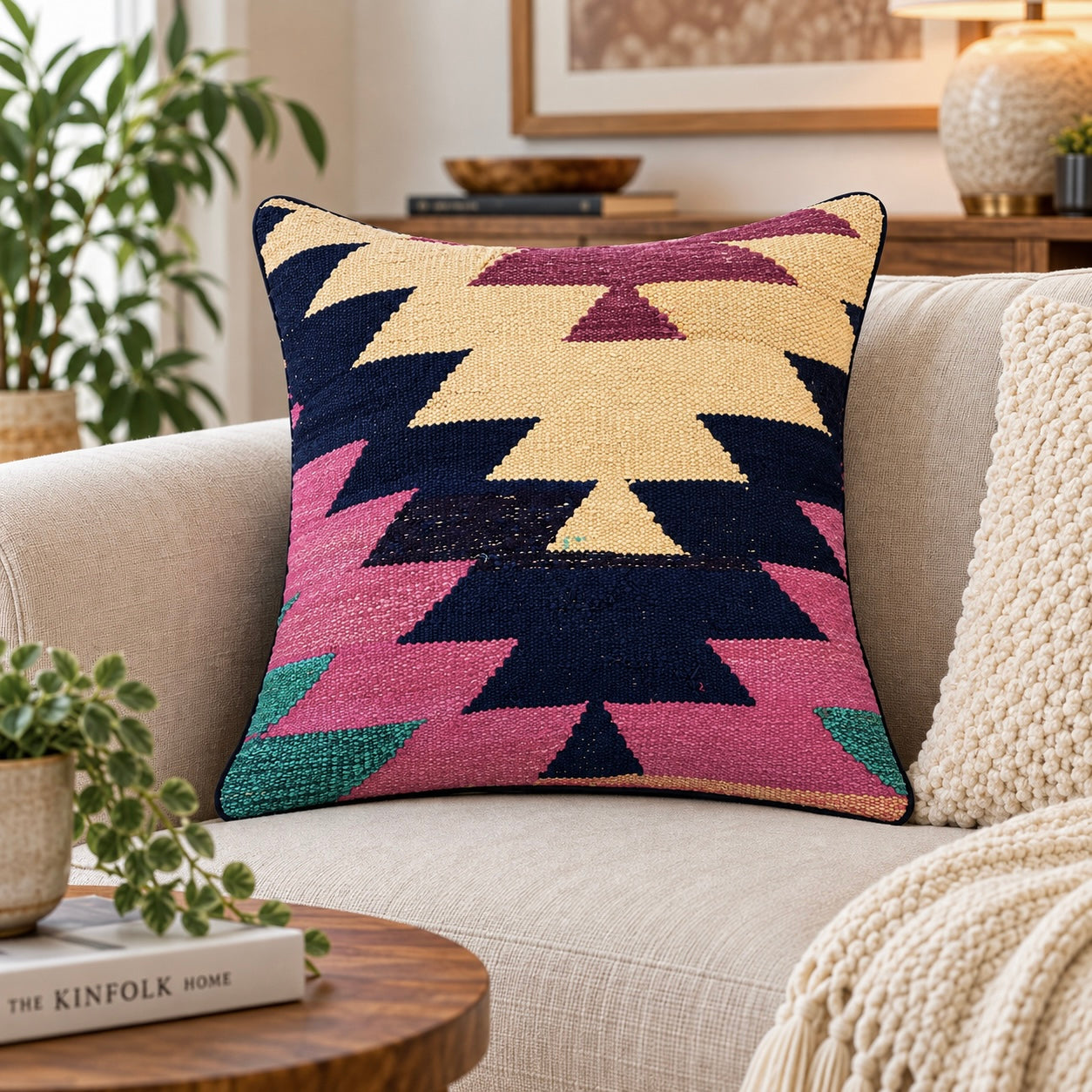Handmade Traditional Cushion Cover 45cm x 45cm AF#622