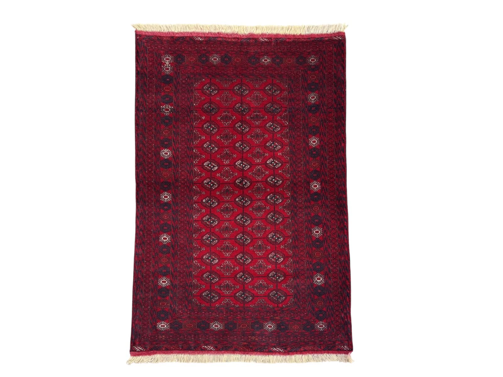 Handmade Red Traditional Rug
