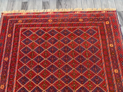 (Copy) Handmade Afghan Tribal Meshwani Rug 204x152 cm KAS#775