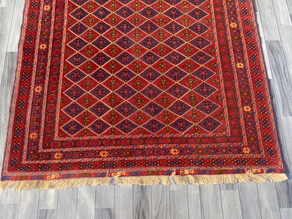 (Copy) Handmade Afghan Tribal Meshwani Rug 204x152 cm KAS#775
