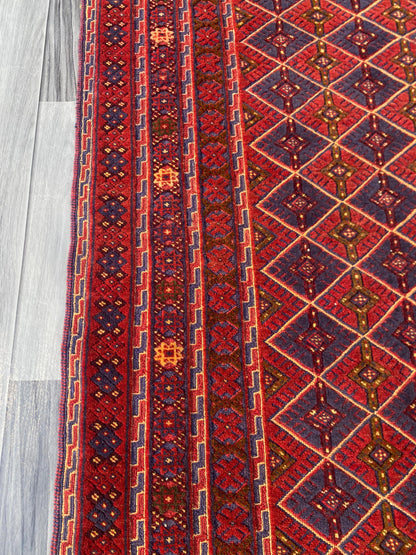 (Copy) Handmade Afghan Tribal Meshwani Rug 204x152 cm KAS#775