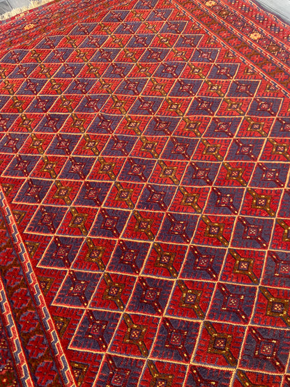 (Copy) Handmade Afghan Tribal Meshwani Rug 204x152 cm KAS#775