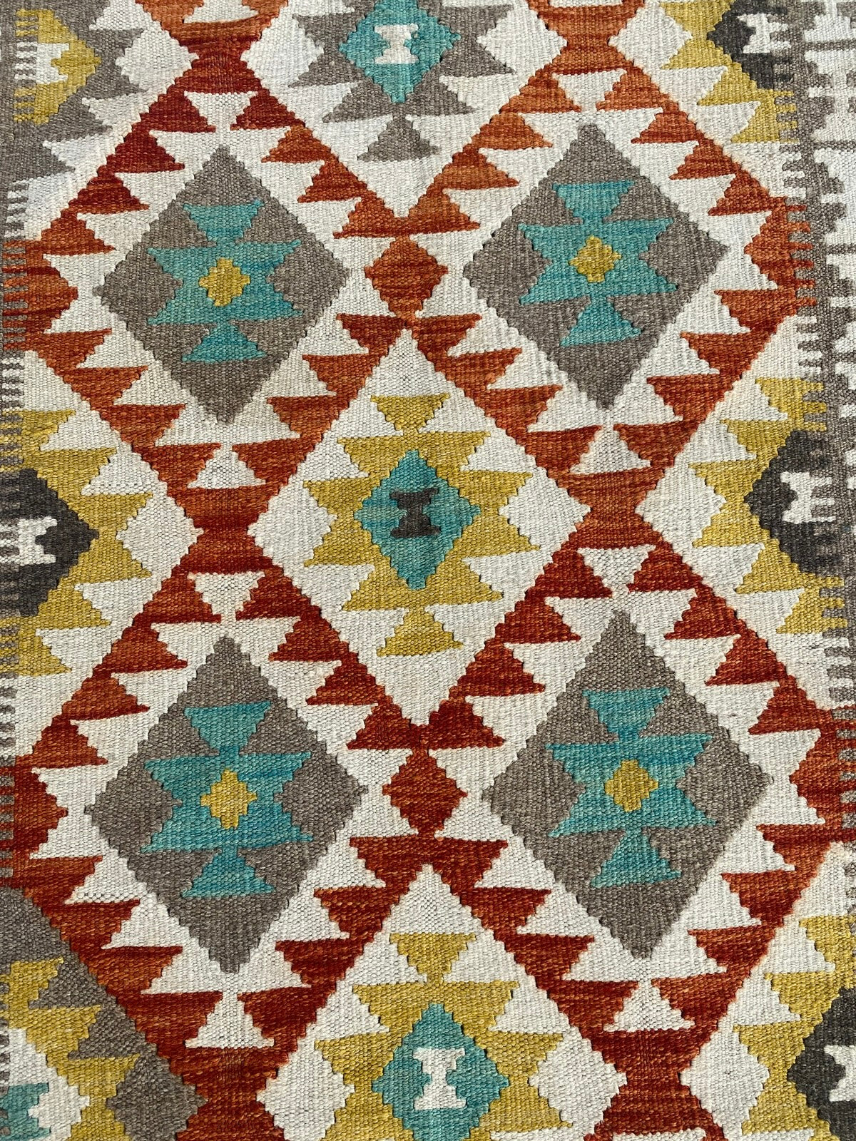 Handmade Afghan Chobi Kilim Rug 200  CM x  150 CM  SS # 130
