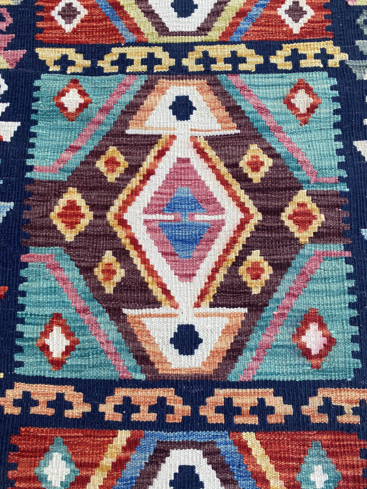 Handmade Flat Weave Kilim Rug ( 493 cm x 84 cm )