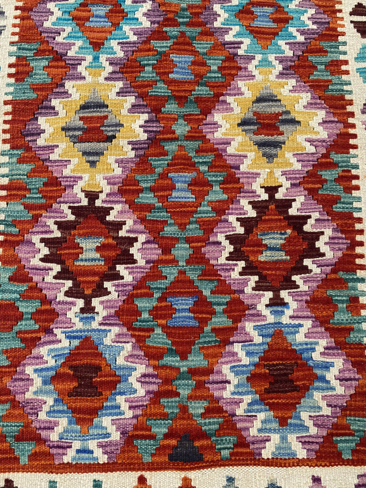 Handmade Afghan Chobi Kilim Rug 158x108 cm KAS#730