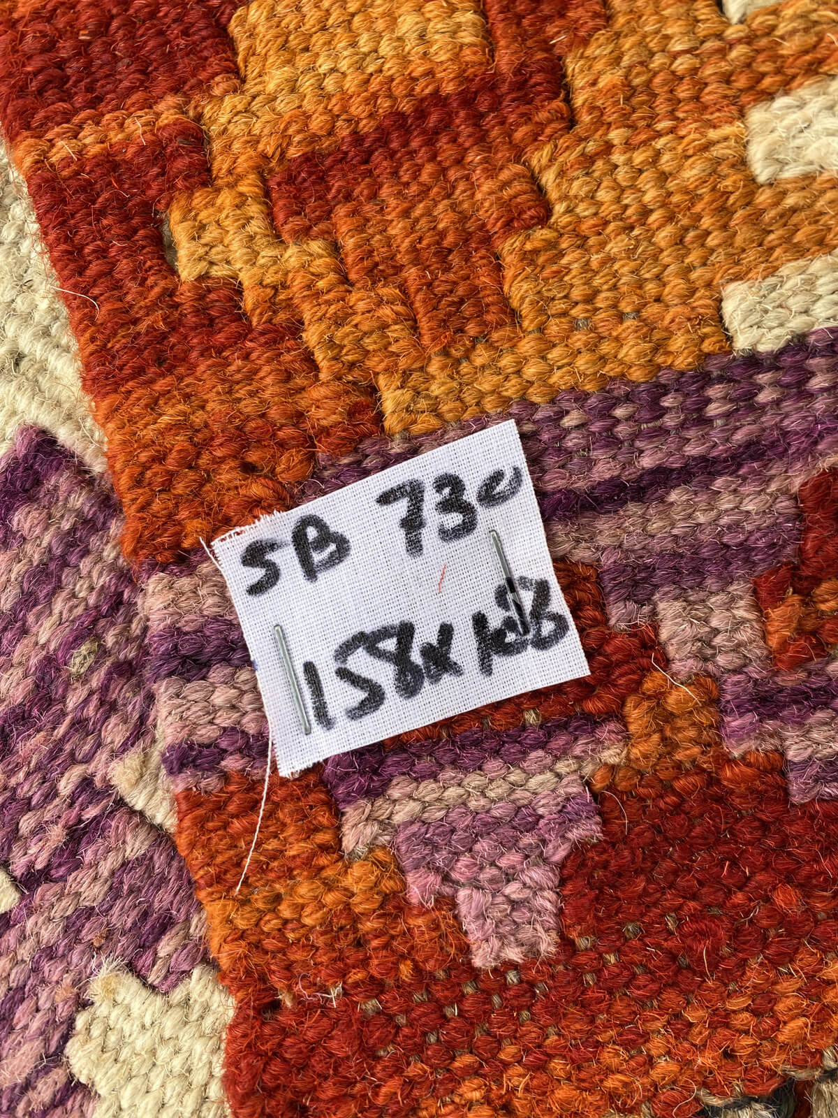 Handmade Afghan Chobi Kilim Rug 158x108 cm KAS#730