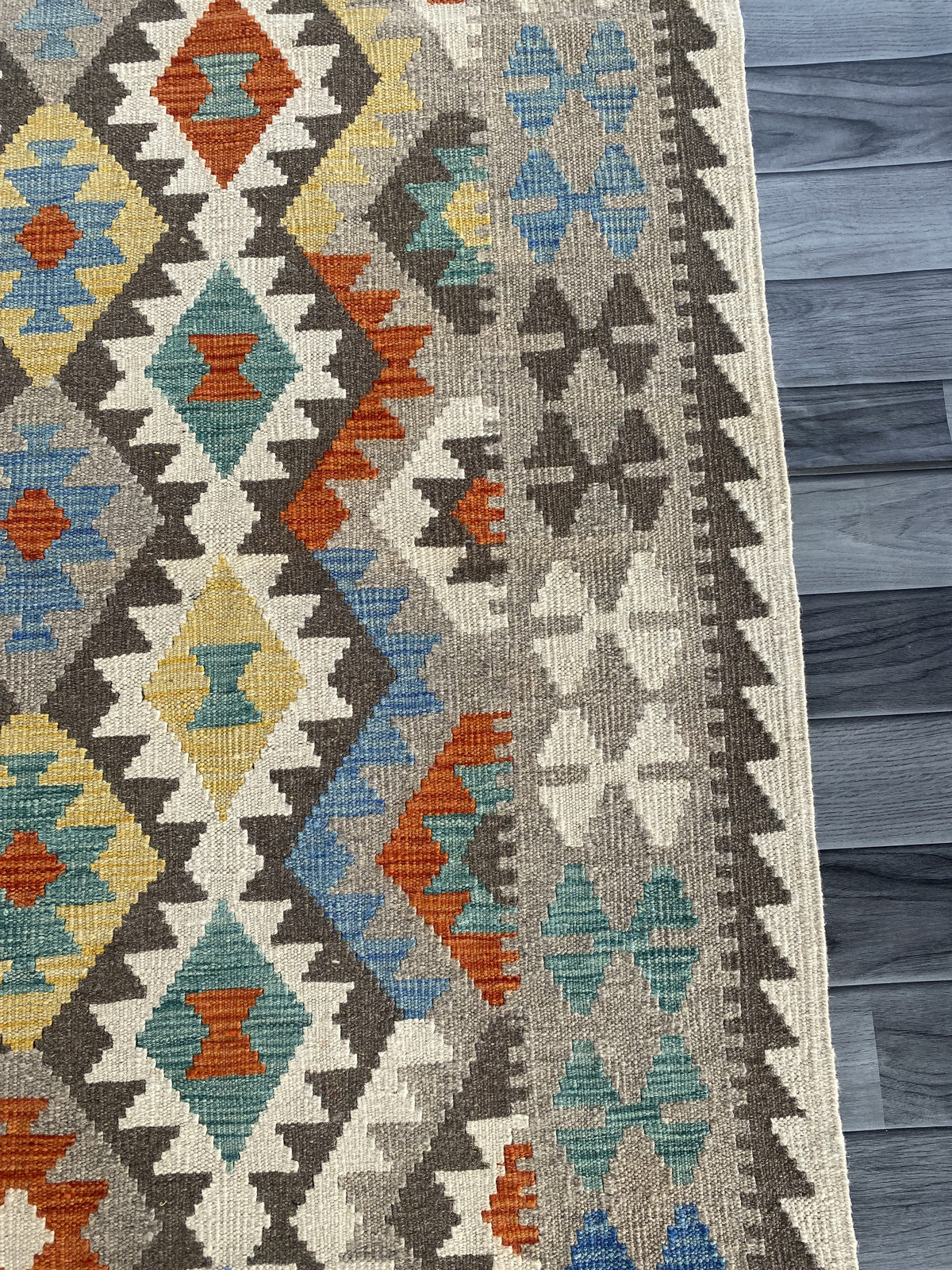 Handmade Afghan Chobi Kilim Rug 200  CM x  150 CM  SS # 128