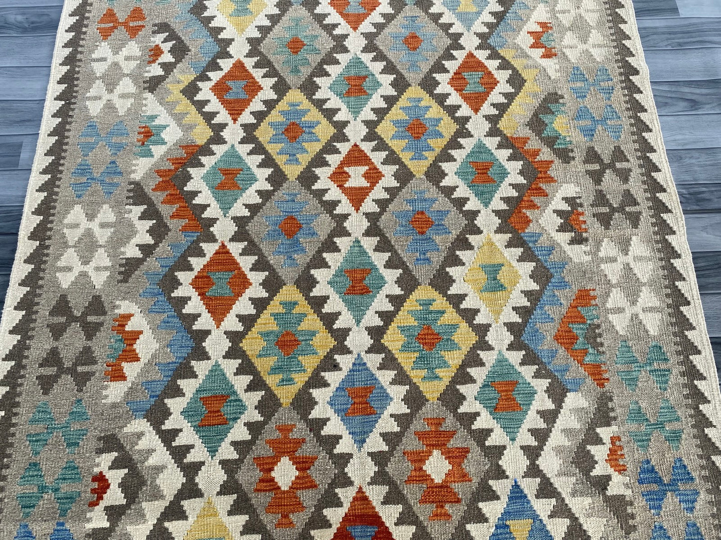 Handmade Afghan Chobi Kilim Rug 200  CM x  150 CM ( SS # 128 )