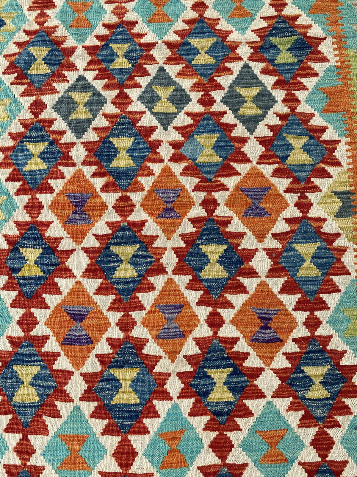 Handmade Afghan Chobi Kilim Rug 157x104 cm KAS#732