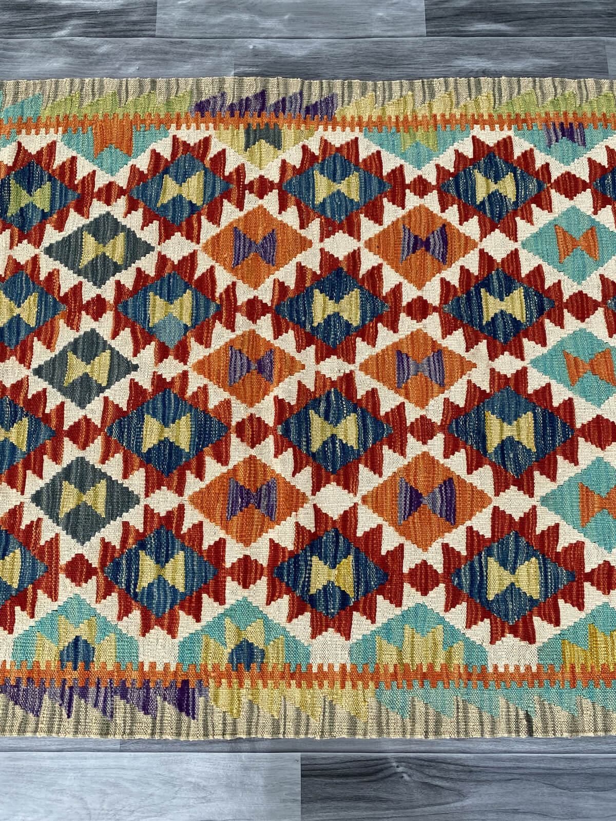 Handmade Afghan Chobi Kilim Rug 157x104 cm KAS#732