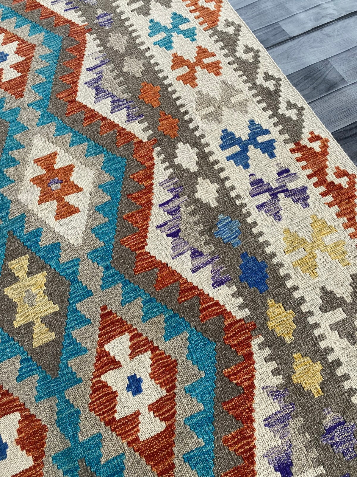 Handmade Afghan Chobi Kilim Rug 210  CM x  152 CM ( SS # 127 )