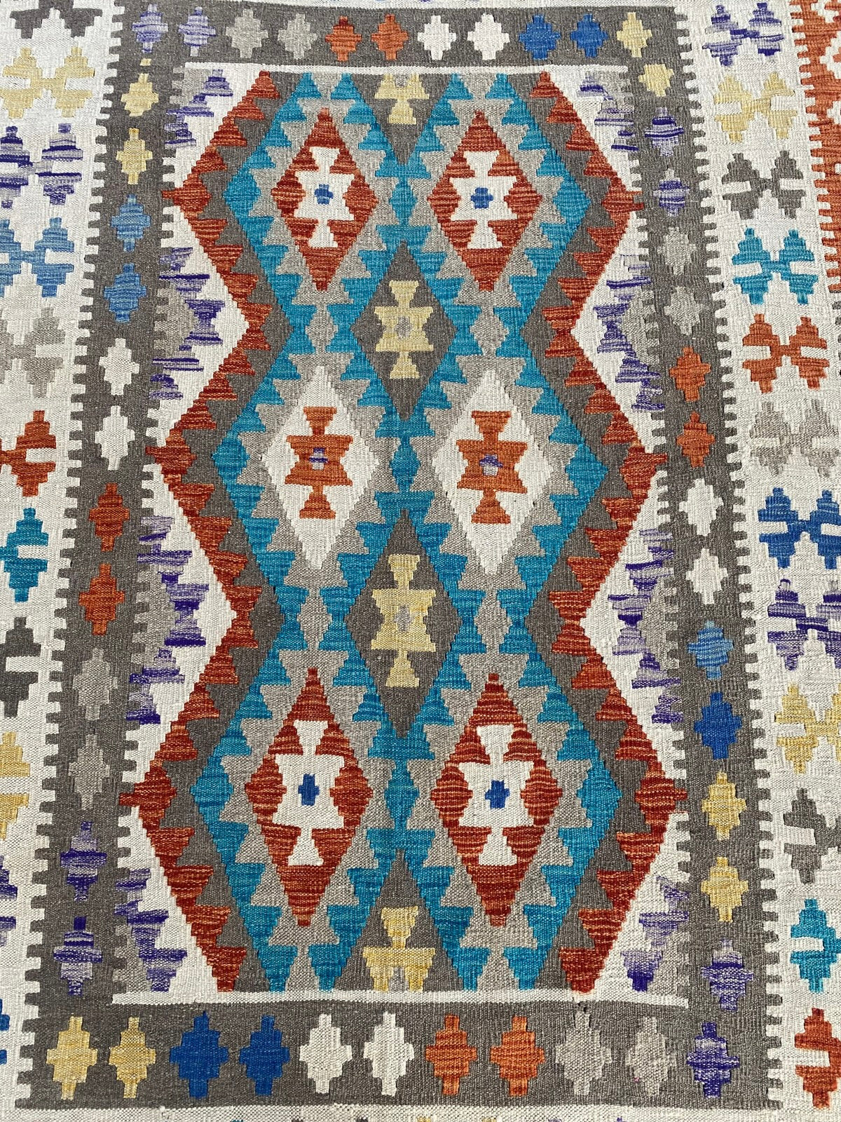 Handmade Afghan Chobi Kilim Rug 210  CM x  152 CM ( SS # 127 )
