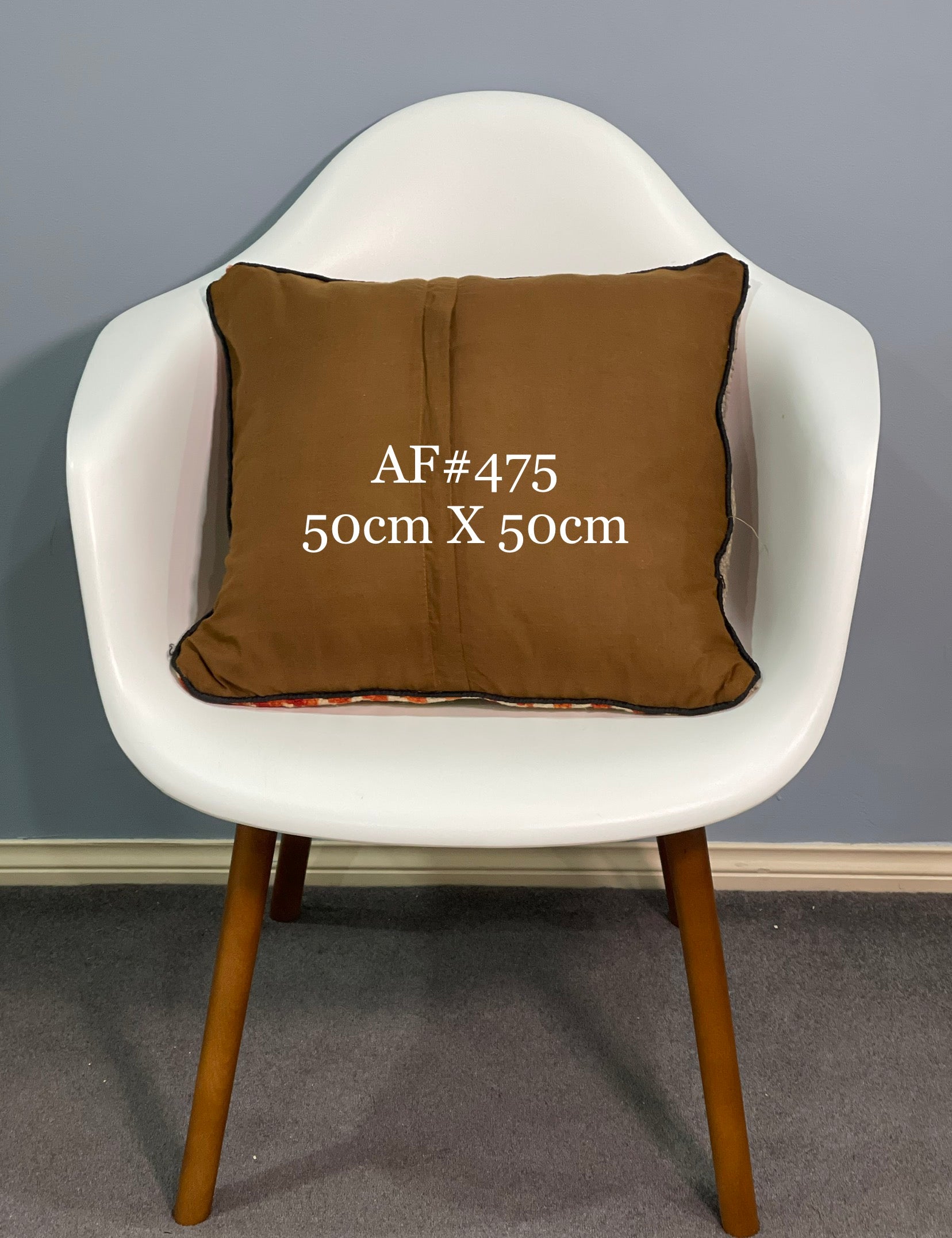 Handmade Chobi Cushion Cover 50 CM X 50 CM  AF#475