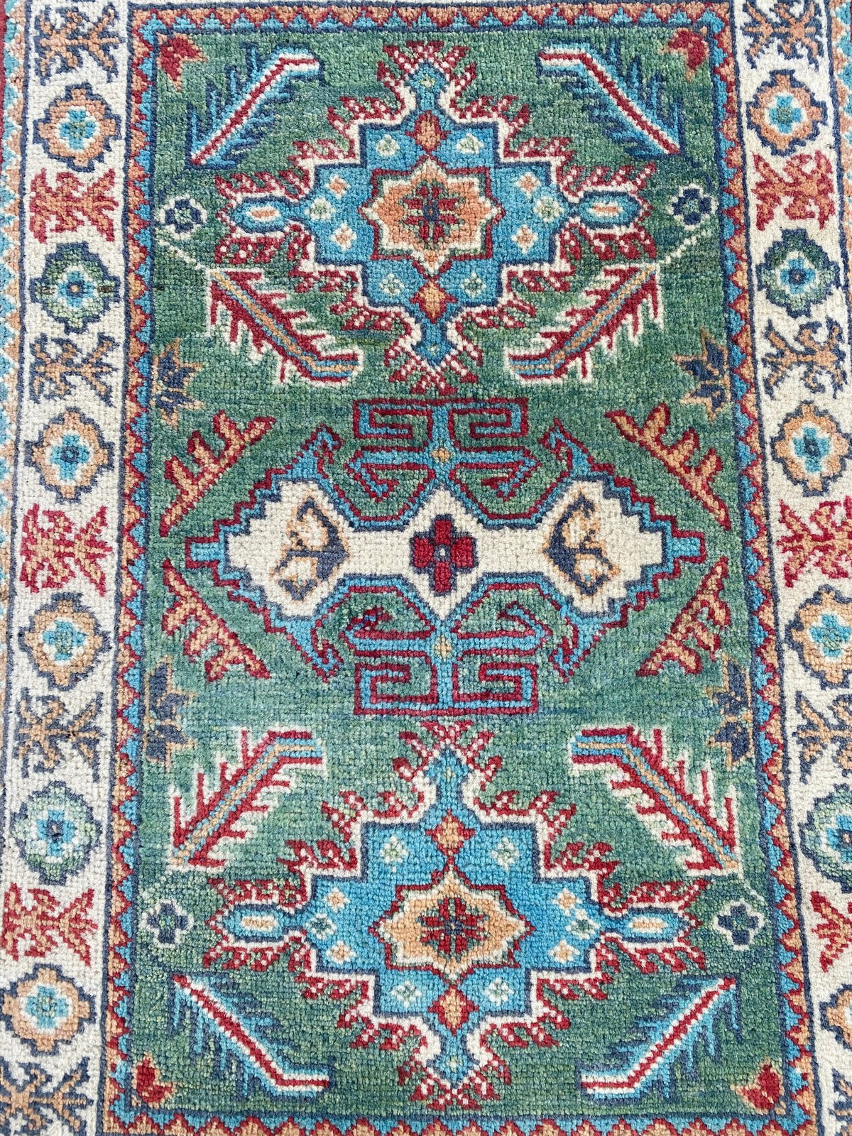 Handmade Traditional Kazak Rug  82  CM x 58 CM ( SS#115)
