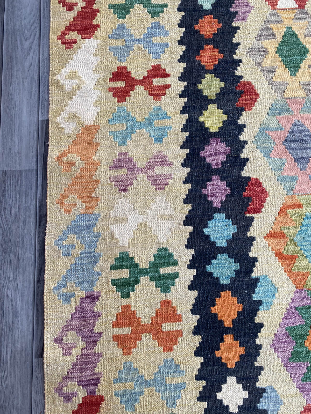Handmade Flat Weave Kilim Rug 289 cm x 204 cm  SK#1100