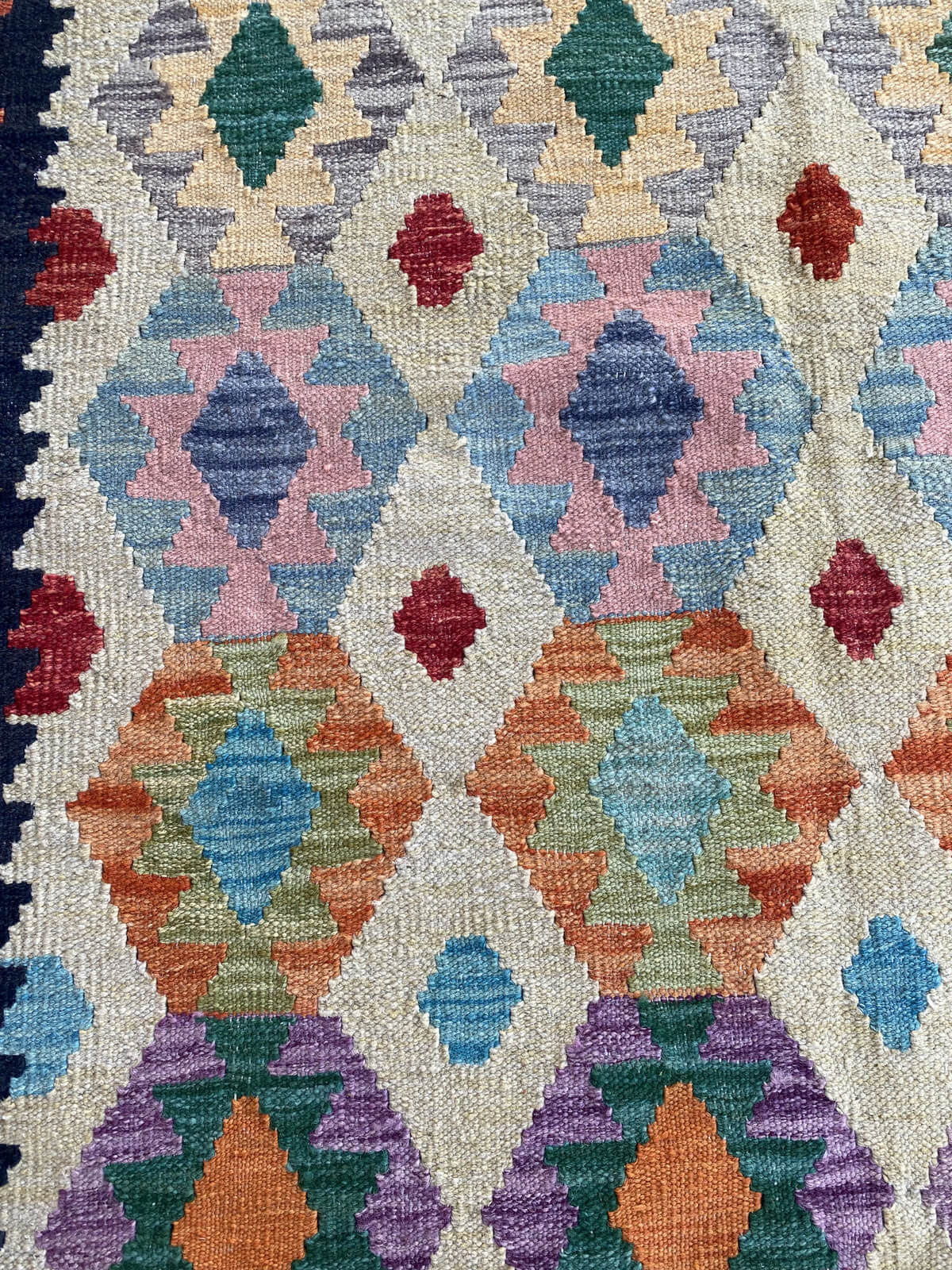 Handmade Flat Weave Kilim Rug ( 289 cm x 204 cm ) SK#1100