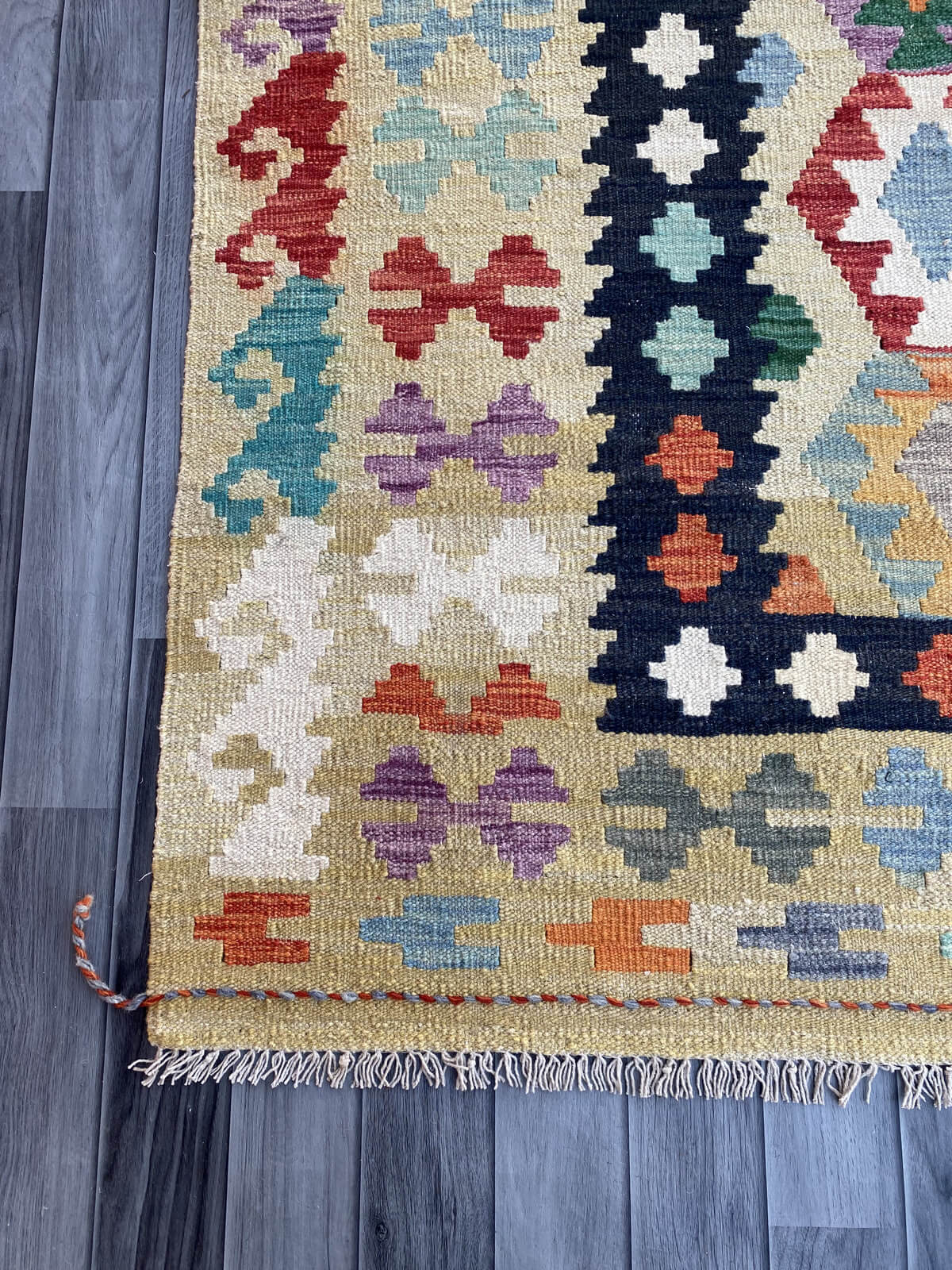 Handmade Flat Weave Kilim Rug ( 289 cm x 204 cm ) SK#1100