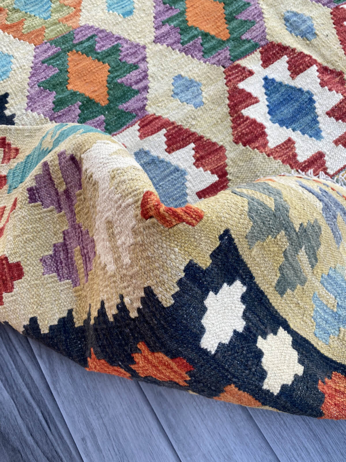 Handmade Flat Weave Kilim Rug 289 cm x 204 cm  SK#1100