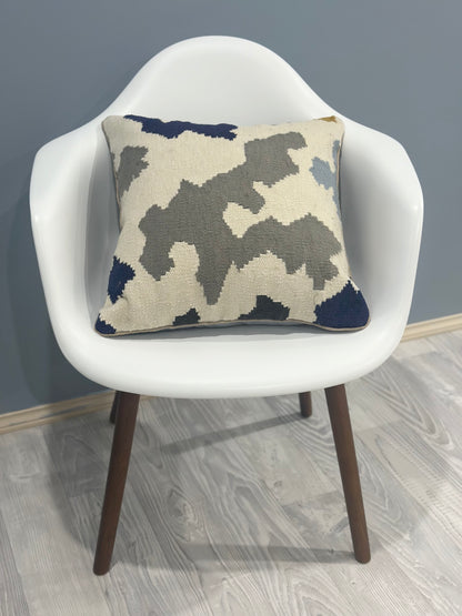 Modern Design Kilim Cushion Cover | 45 CM x 45 CM AF#13