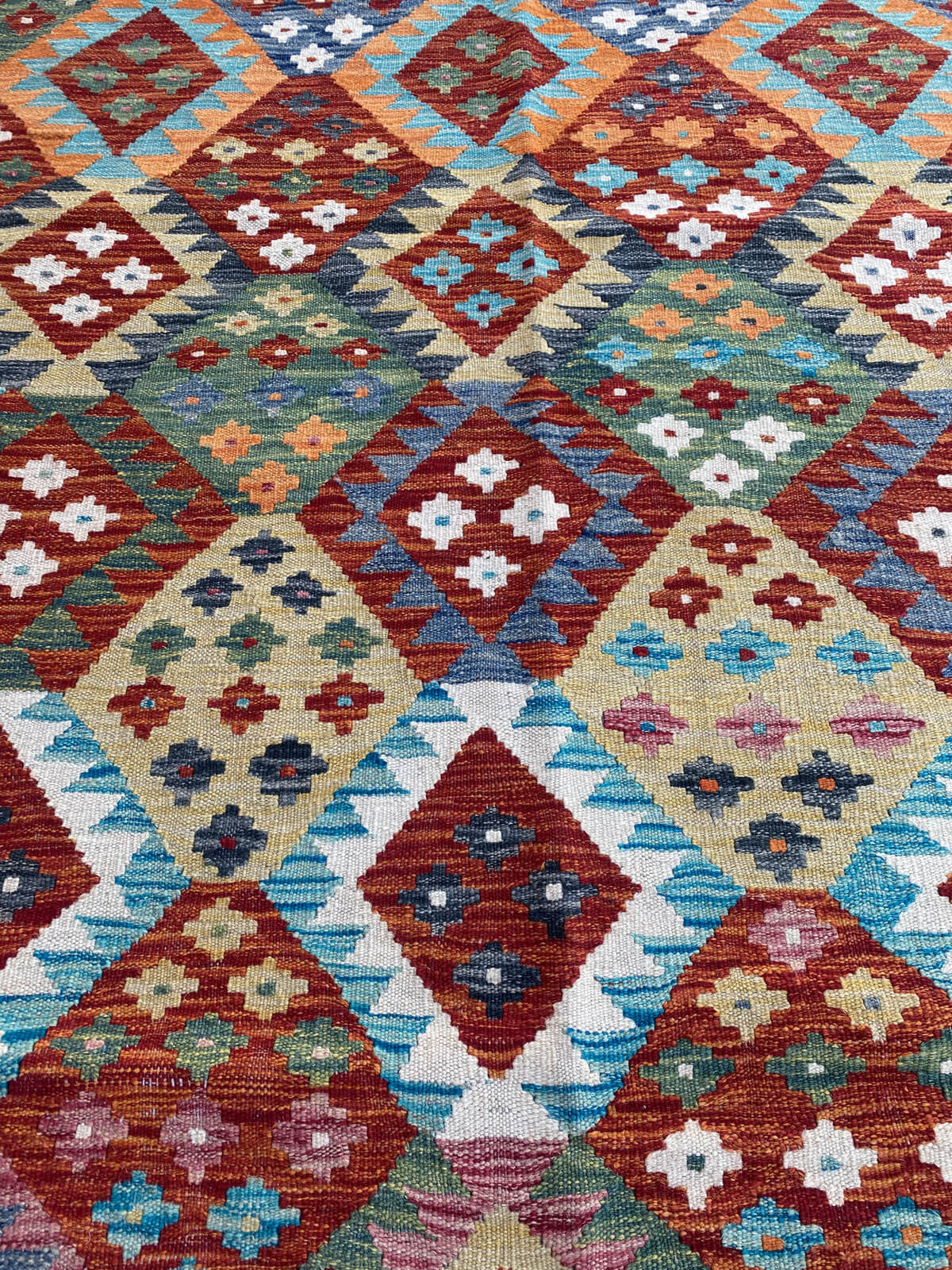 Handmade Flat Weave Kilim Rug ( 304 cm x 210 cm )