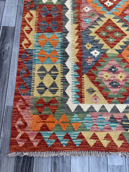 Handmade Flat Weave Kilim Rug ( 304 cm x 210 cm )