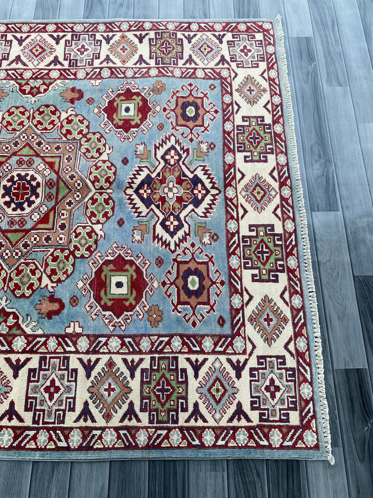 Handmade Traditional Kazak Rug  195 CM x 150 CM ( SS#111)