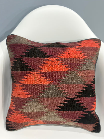 Traditional Kilim Cushion Cover | 45 CM x 45 CM AF#16