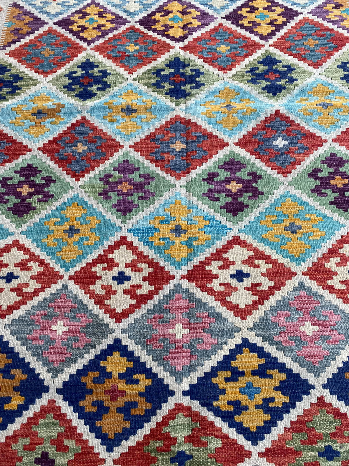 Handmade Flat Weave Kilim Rug  300 cm x 202 cm