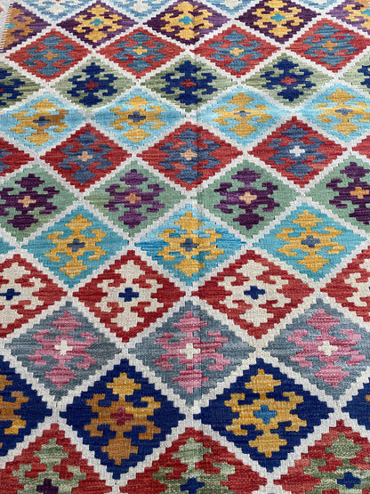 Handmade Flat Weave Kilim Rug ( 300 cm x 202 cm )