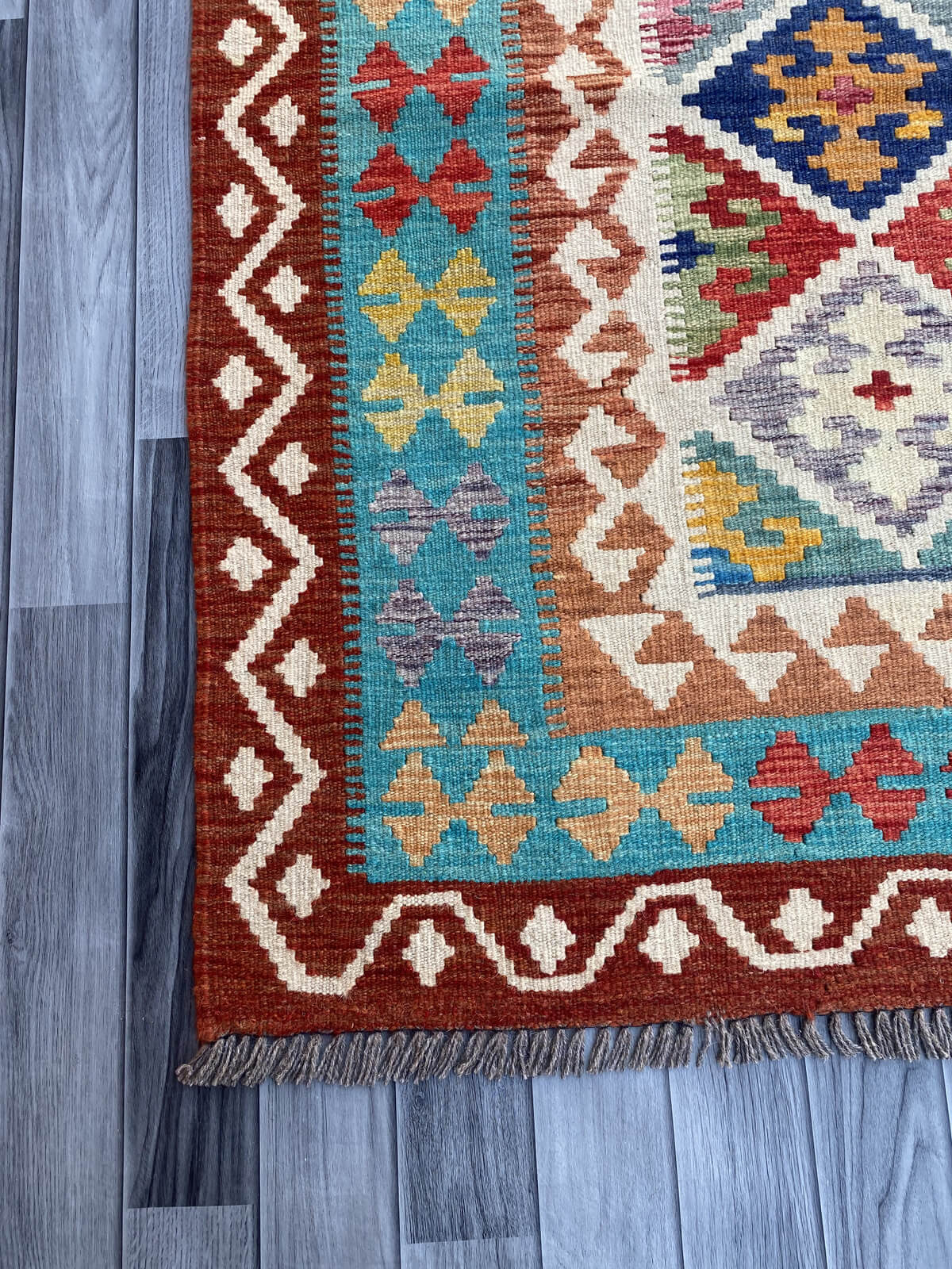 Handmade Flat Weave Kilim Rug  300 cm x 202 cm