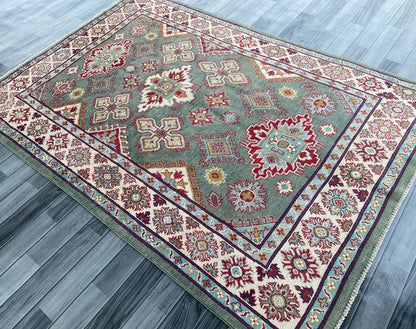 Handmade Traditional Kazak Rug  205 CM x 145 CM ( SS#112)
