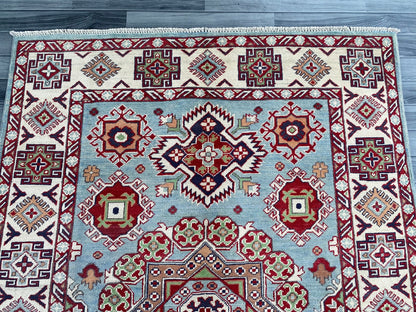 Handmade Traditional Kazak Rug  195 CM x 150 CM ( SS#111)