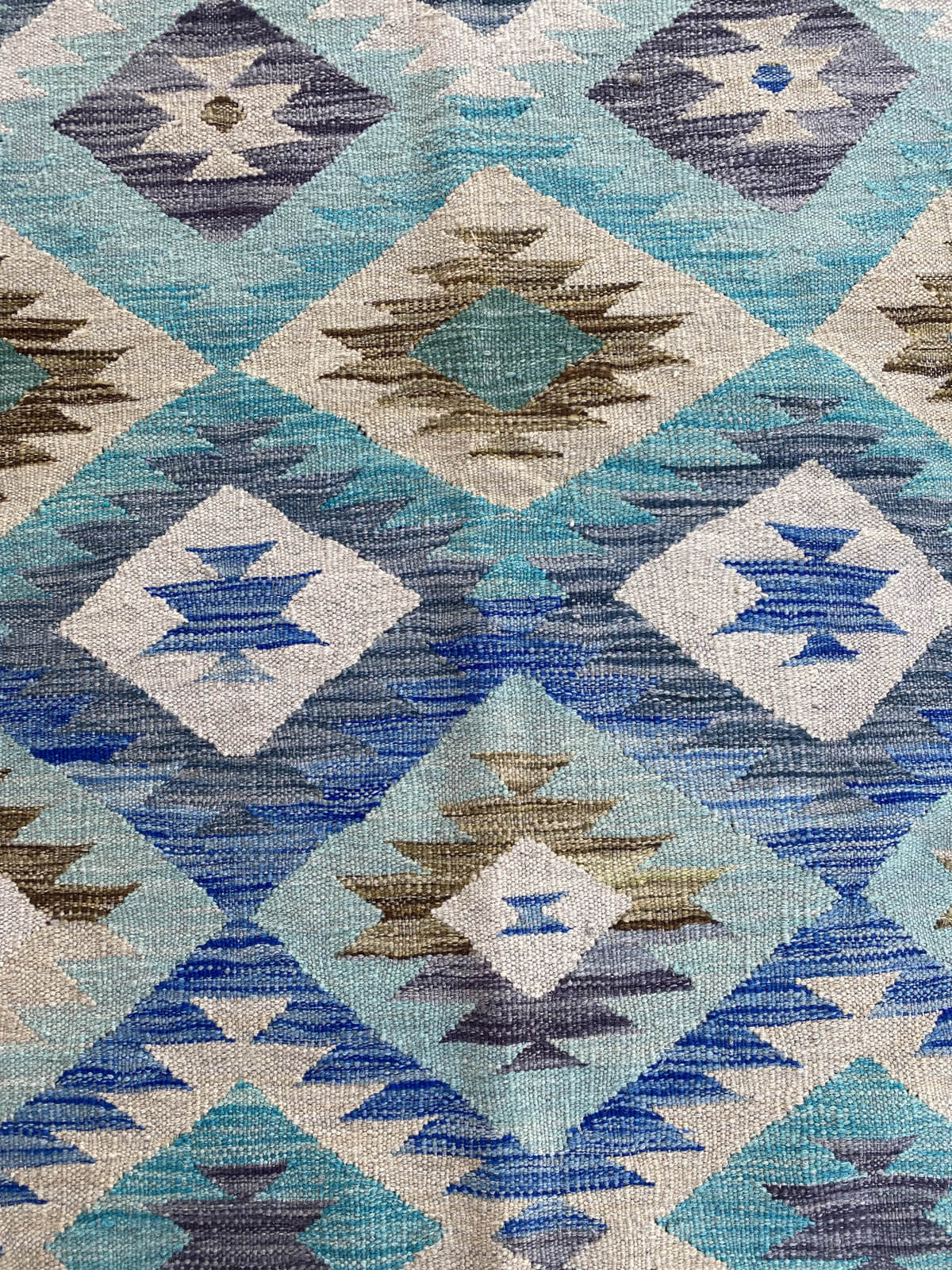 Handmade Flat Weave Kilim Rug ( 235 cm x 172 cm ) SK#1104
