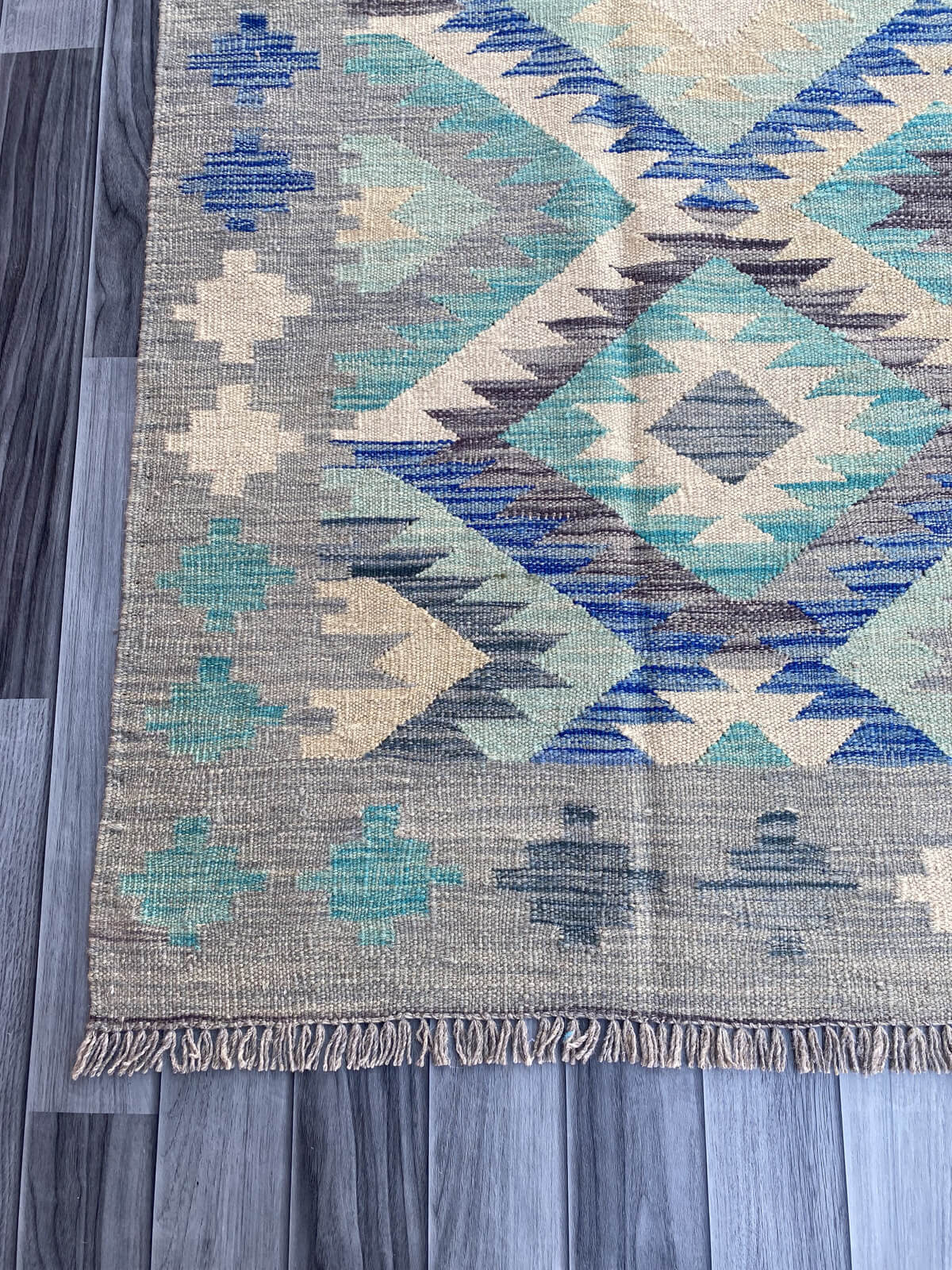 Handmade Flat Weave Kilim Rug ( 235 cm x 172 cm ) SK#1104