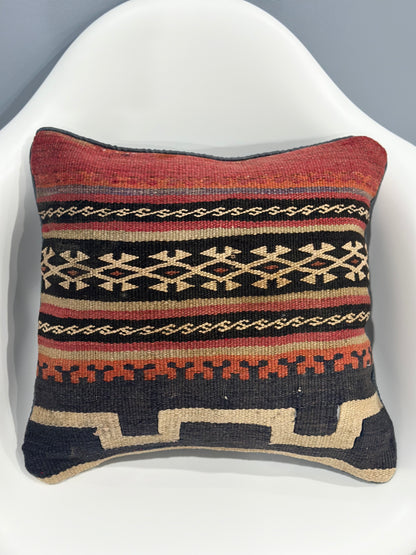 Traditional Kilim Cushion Cover | 45 CM x 45 CM AF#22